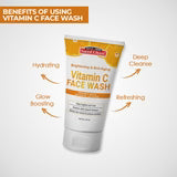 Vitamin C Face Wash for Brightening and Anti-Aging Benefits