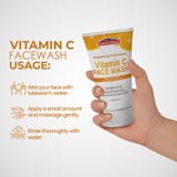 Vitamin C Face Wash for Brightening and Anti-Aging Benefits