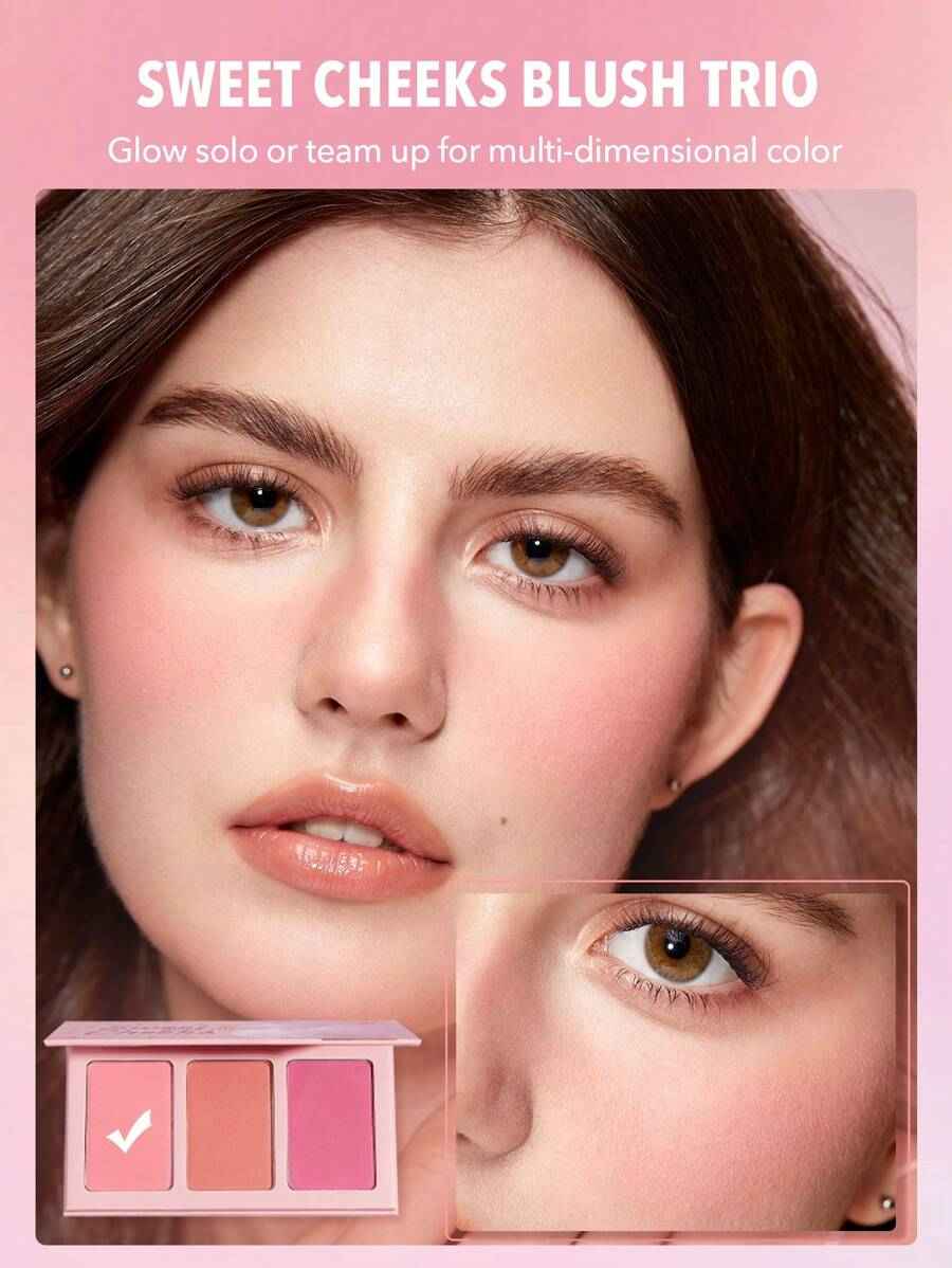 SHEGLAM Sweet Cheeks Blush Trio