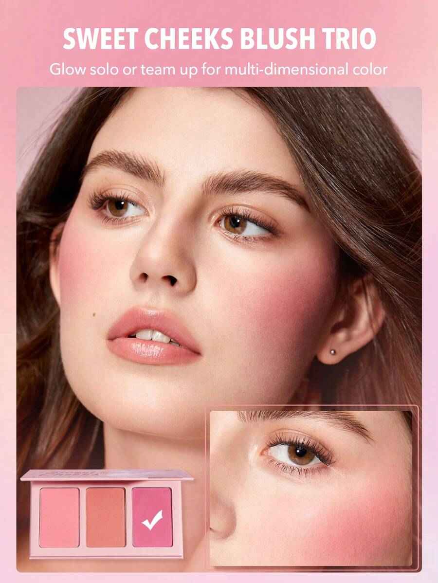 SHEGLAM Sweet Cheeks Blush Trio