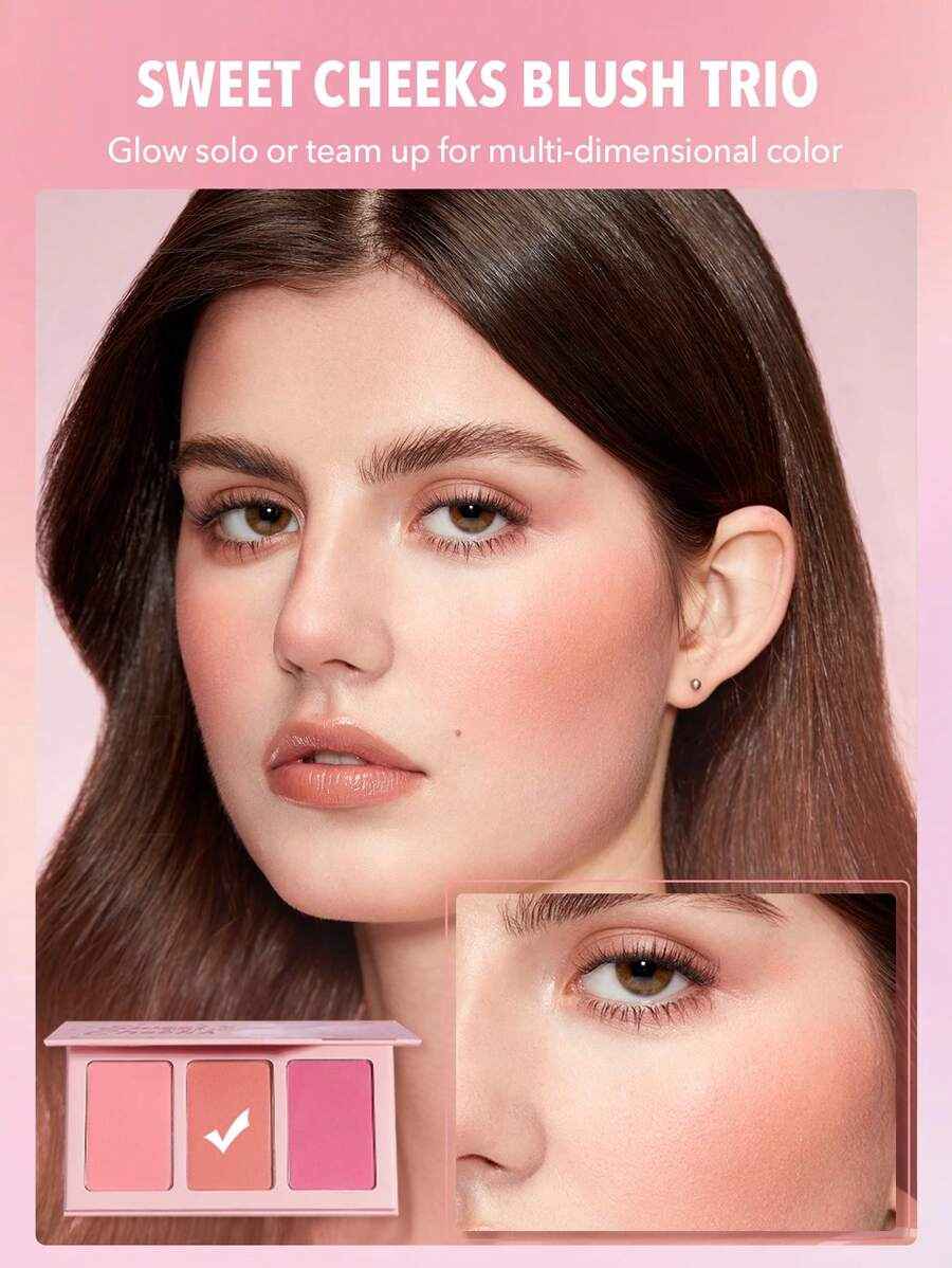 SHEGLAM Sweet Cheeks Blush Trio