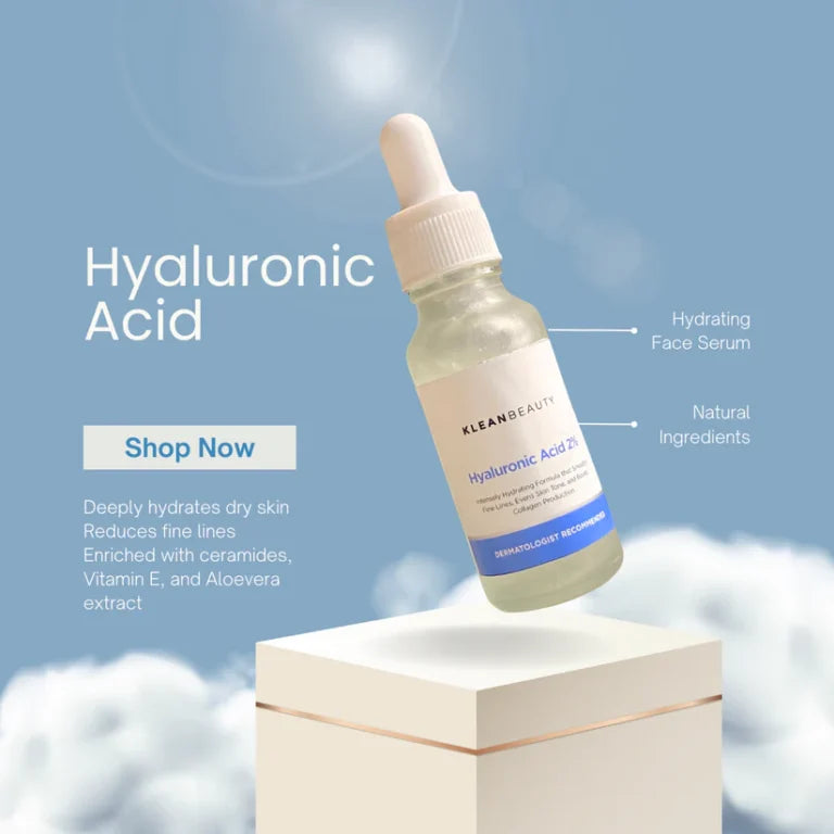 Klean Beauty Hyaluronic Acid Serum