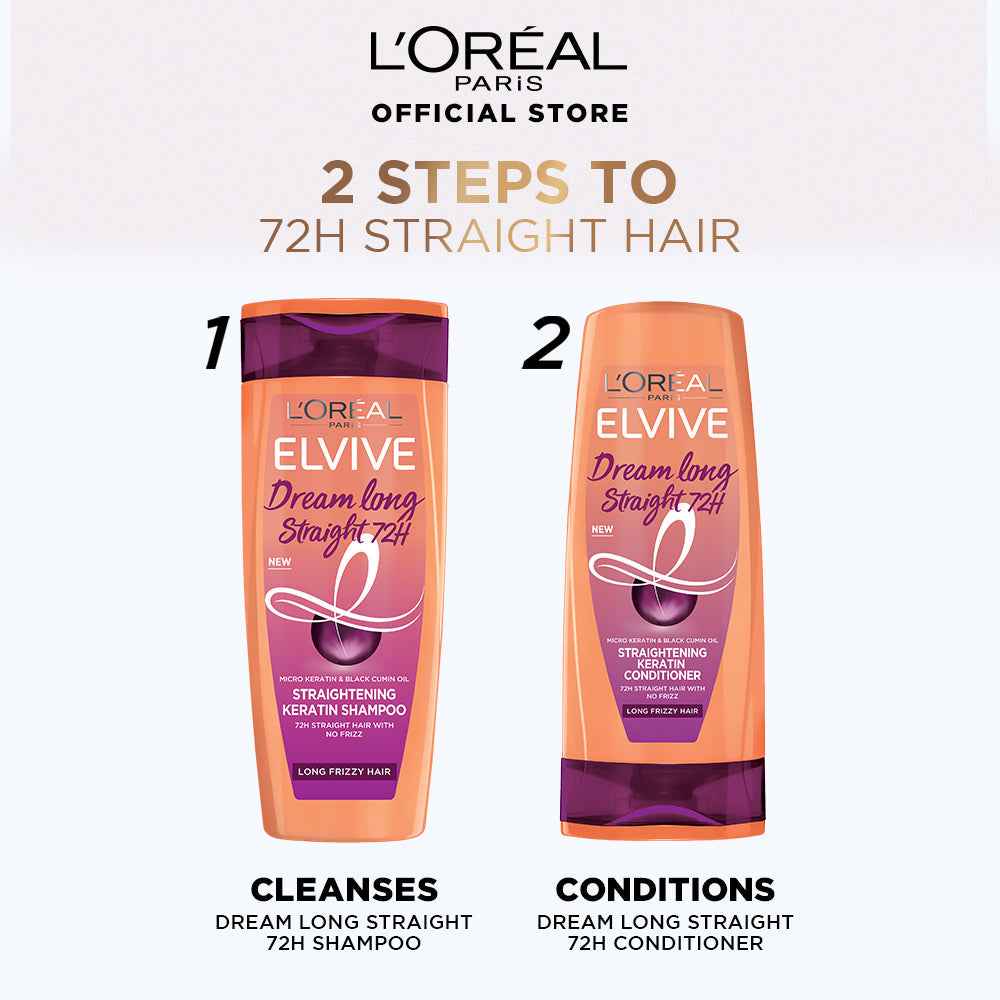 L'Oreal Paris Dream Long Straight 72H Conditioner – 175ml