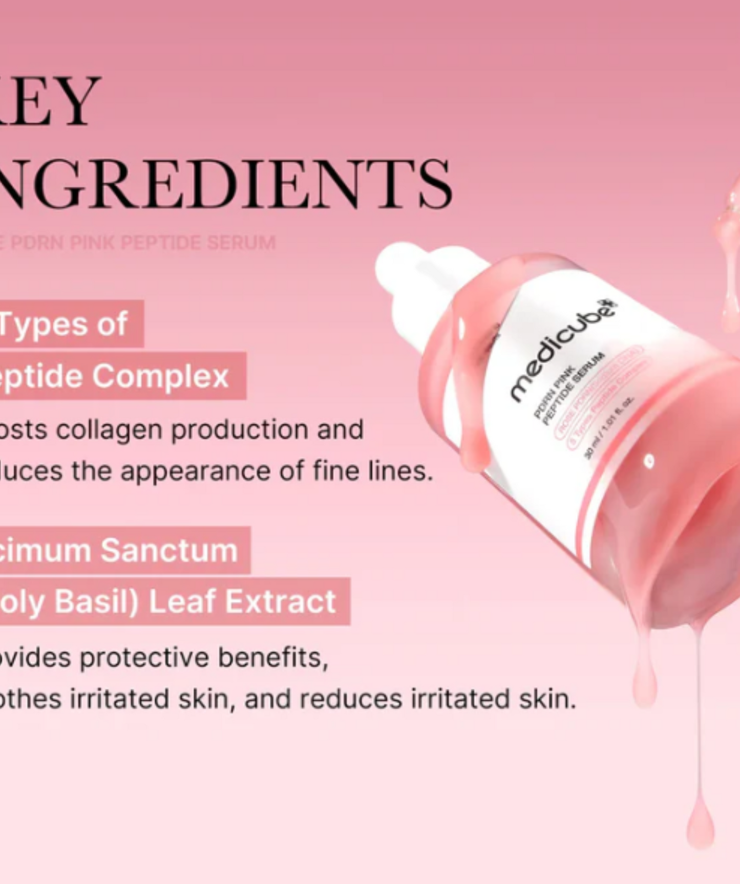Medicube PDRN Pink Peptide Serum