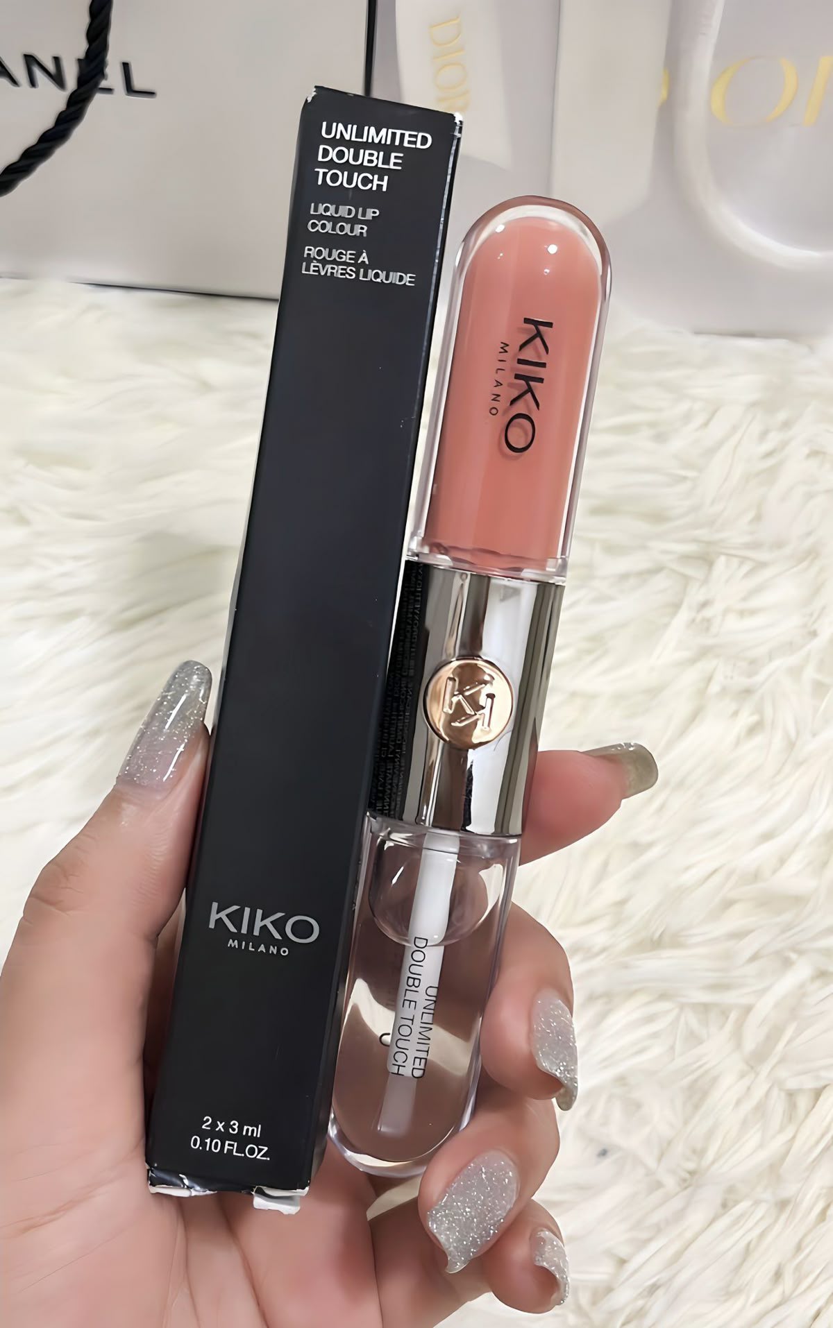 KIKO Milano Unlimited Double Touch 103 Natural Rose Liquid Lipstick