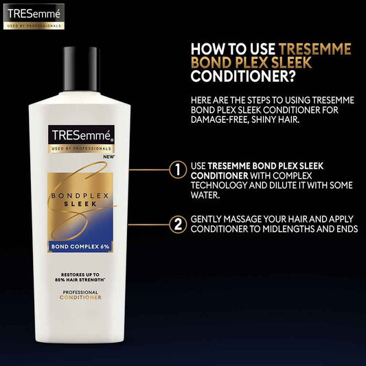Tresemme Bond Plex Sleek Conditioner – 160ml