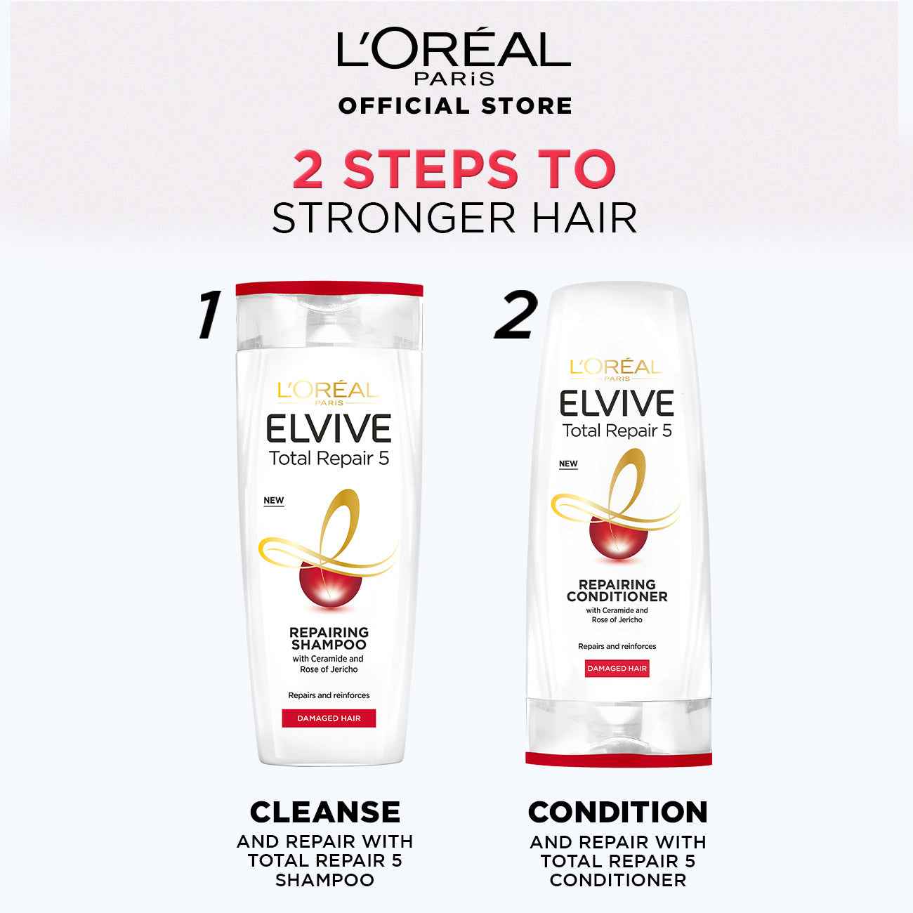 L’Oreal Paris Elvive Total Repair 5 Shampoo 175ml