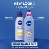 NIVEA Vanilla Almond Body Lotion - Oil Infused Moisturizer with Vanilla & Almond Oil