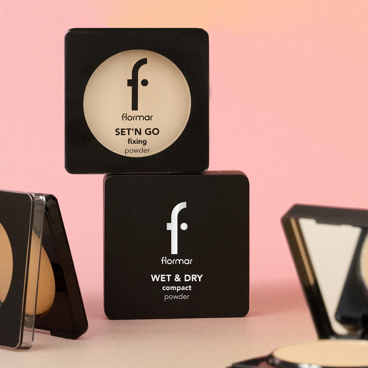 Flormar Fixing Face Powder 8g - Long-Lasting Matte Finish