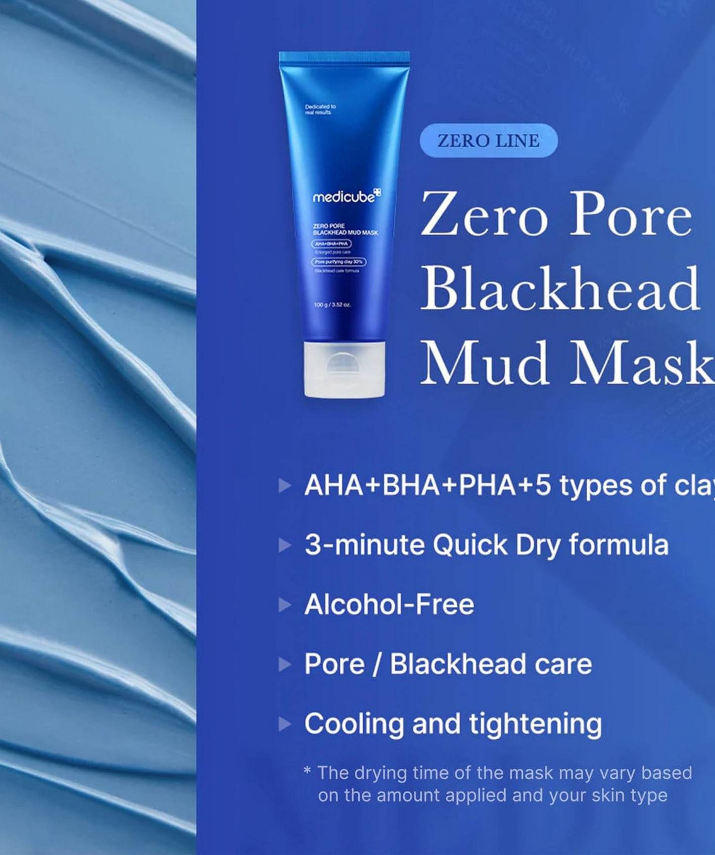 Medicube Zero Pore Blackhead Mud Mask