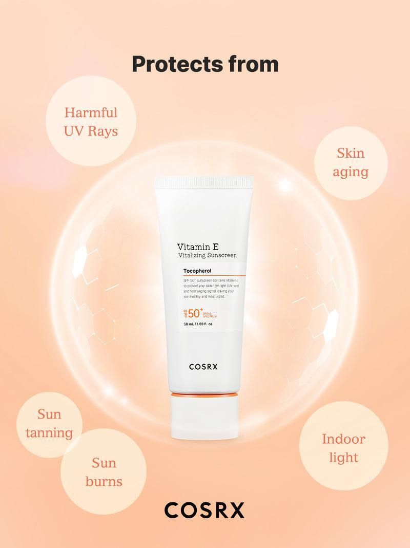COSRX Vitamin E Vitalizing Sunscreen SPF 50+ 50ml