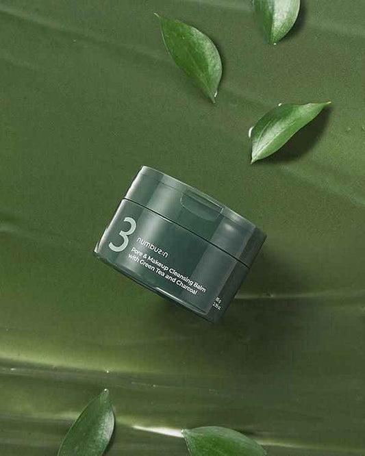 Numbuzin No.3 Green Tea Charcoal Cleansing Balm 85g