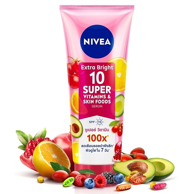 NIVEA Extra Bright Serum Lotion for Radiant Skin
