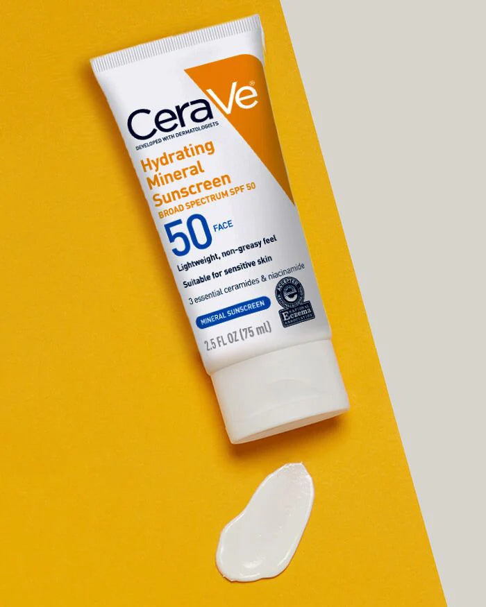 CeraVe Hydrating Mineral Sunscreen SPF 50