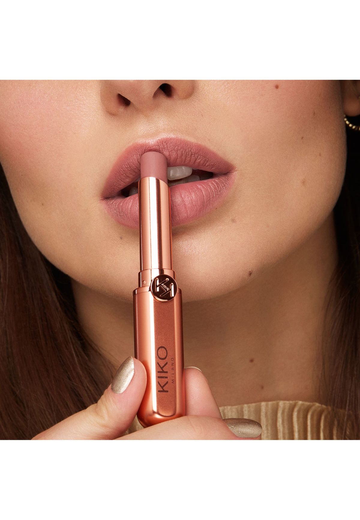 KIKO Milano Velvet Touch Blusher 07 Natural Rose - Creamy Blush for Natural Glow