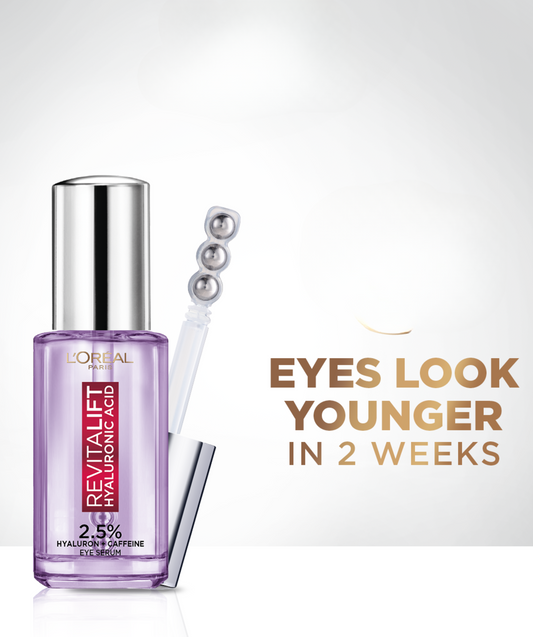 L'Oreal Paris Hyaluronic Acid + Caffeine Eye Serum