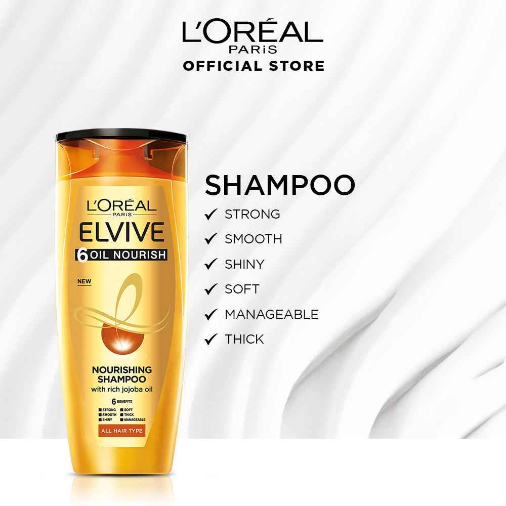 L’Oreal Paris Elvive 6 Oil Nourish Shampoo – 360ml