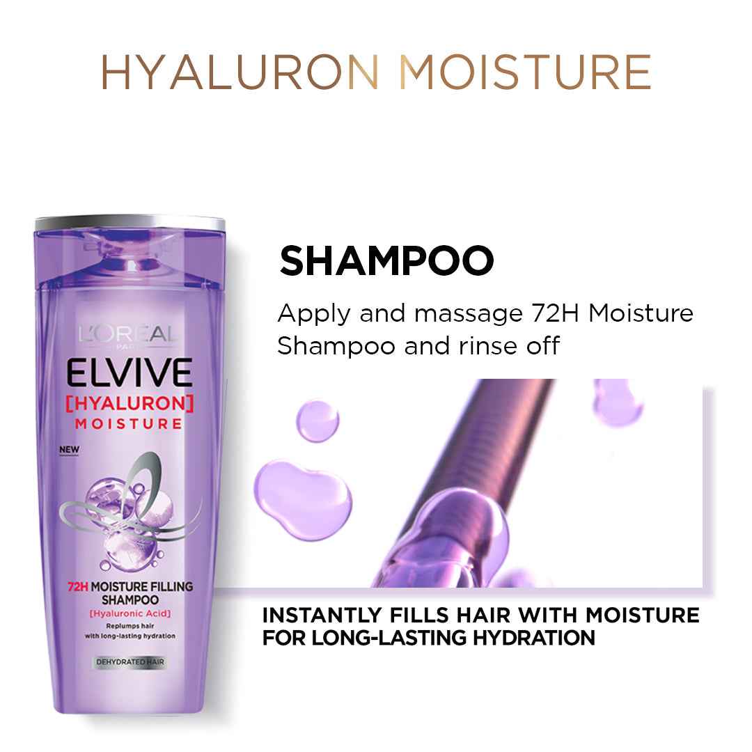 L’Oreal Elvive Hyaluron Shampoo 360ml – Hydrating Care