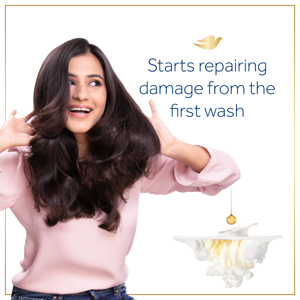 Dove Intense Repair Shampoo 175ml – For Damaged & Weak Hair