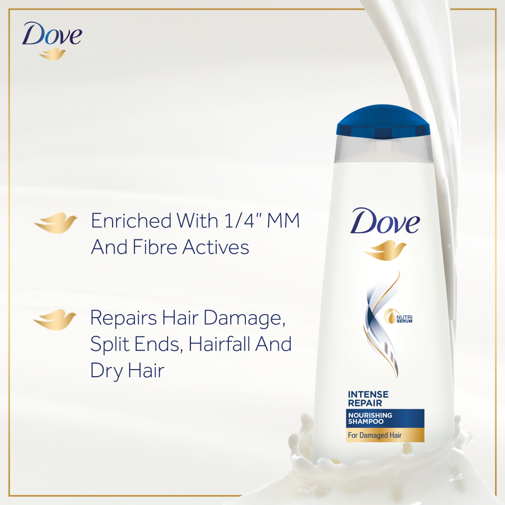 Dove Intense Repair Shampoo 175ml – For Damaged & Weak Hair