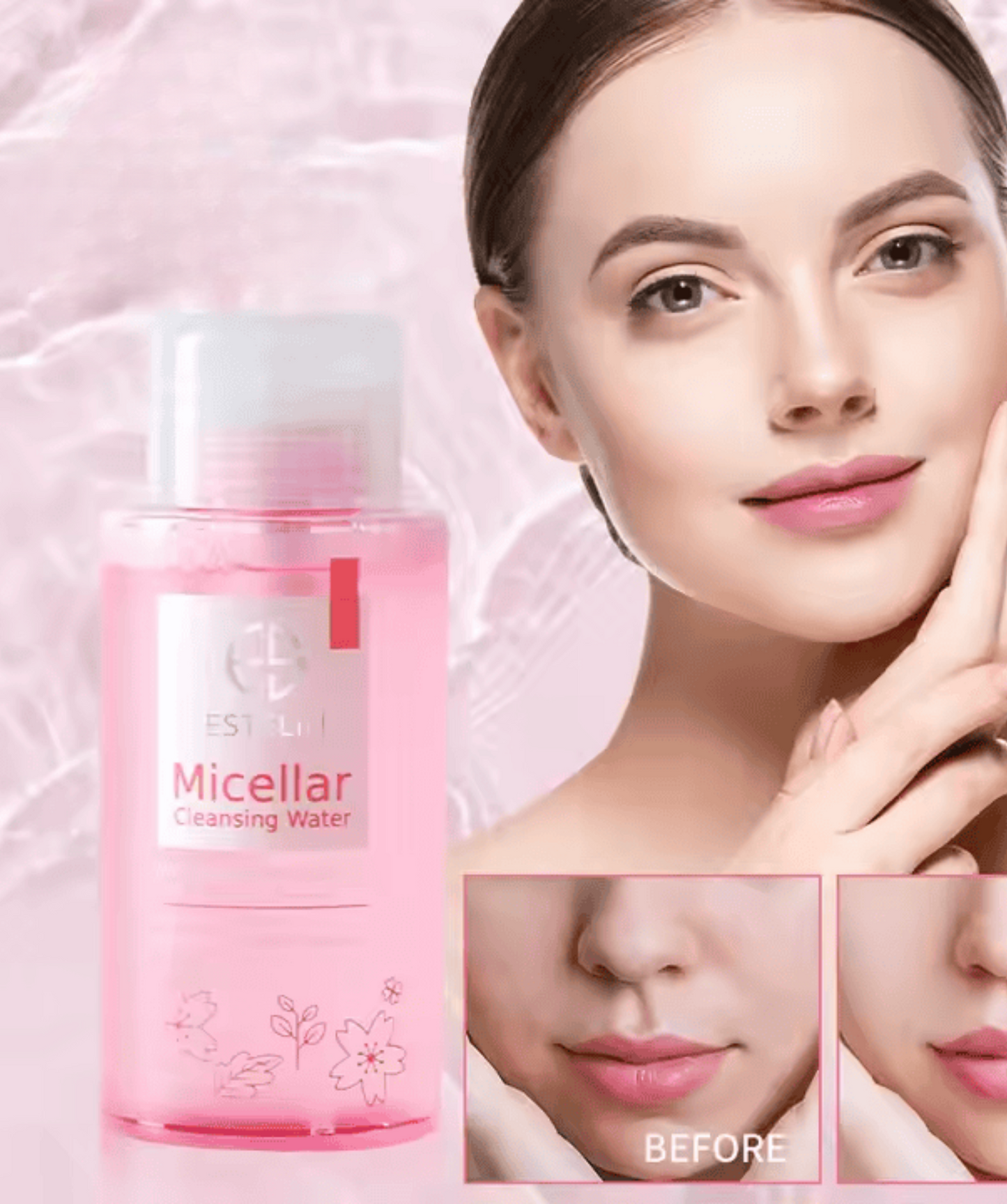 Estelin Micellar Cleansing Water With Cherry Blossom
