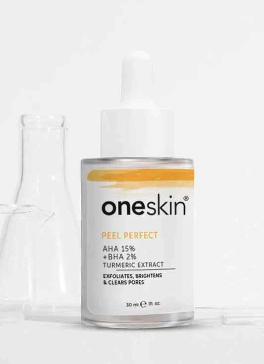 One Skin Peel Perfect AHA 15% + BHA 2% Exfoliating Serum