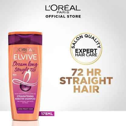 L’Oreal Paris Dream Long Straight Shampoo 175ml – 72H Sleek Control