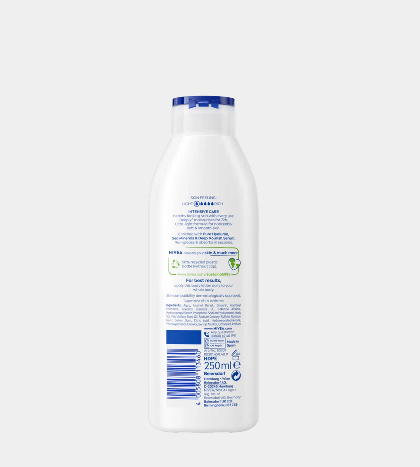 NIVEA Body Lotion for Deep Moisture and Smooth Skin