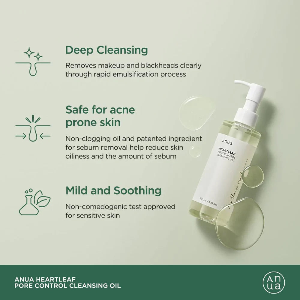 Calming Heartleaf Cleansing oil