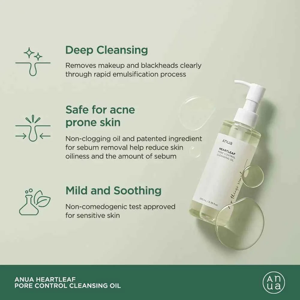 Calming Heartleaf Cleansing oil