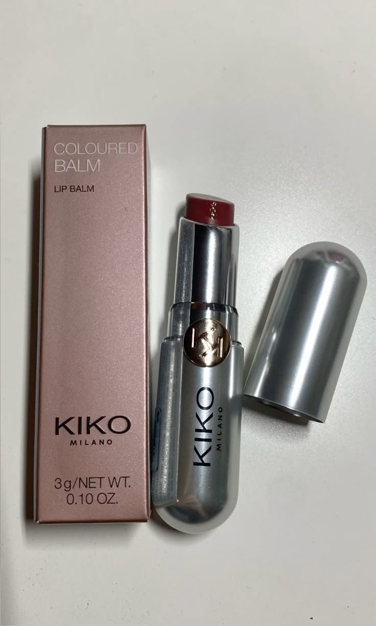 KIKO Milano Almond LipStick - Moisturizing & Long-Lasting Color