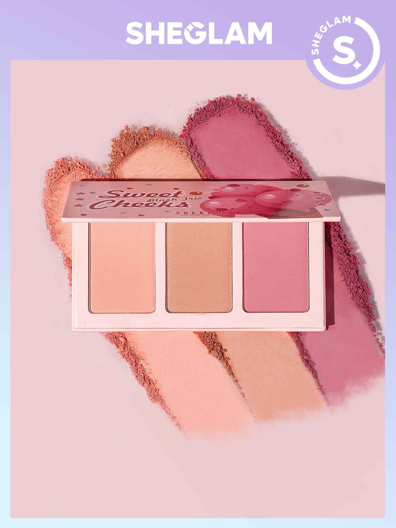 SHEGLAM Sweet Cheeks Blush Trio