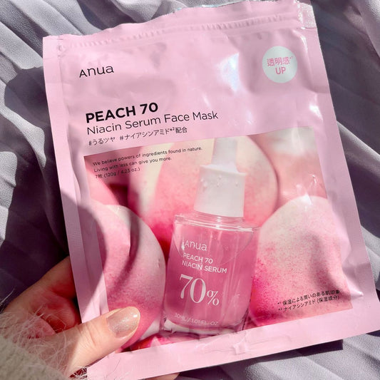 Anua Peach 70 Niacin Brightening Serum Mask