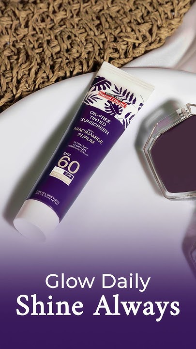 Oil-Free Tinted Sunscreen with Niacinamide for Flawless Skin and Sun Protection