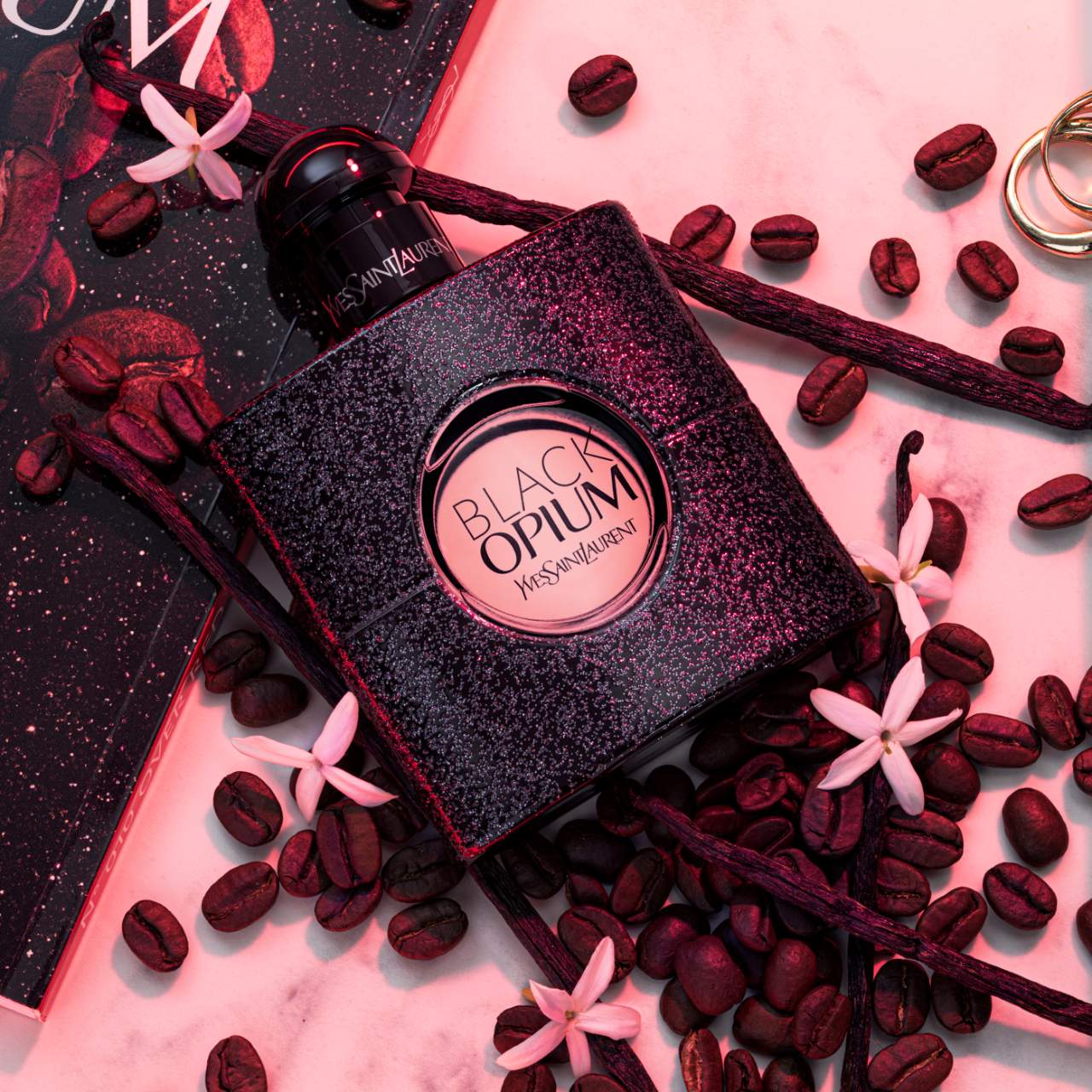 YSL Black Opium Perfume for Women – Intense Coffee & Floral Eau de Parfum