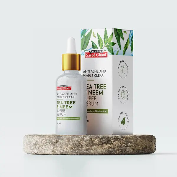Tea Tree Neem Serum for Radiant Skin and Acne Relief
