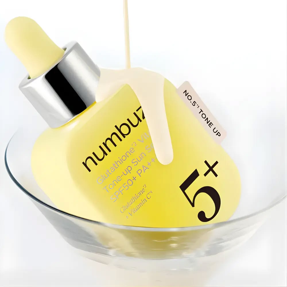 Numbuzin No.5 Glutathione Vitamin Tone-Up Sun Serum 30ml