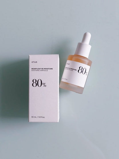 Anua Houttuynia Cordata 80% Moisture Soothing Ampoule 30ml