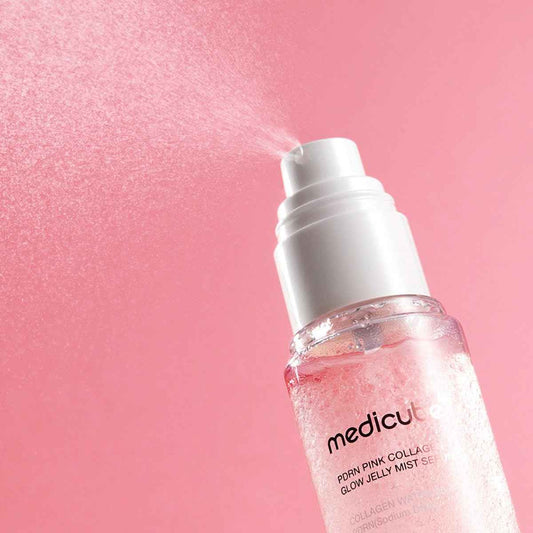 Medicube PDRN Pink Collagen Glow Jelly Mist Serum