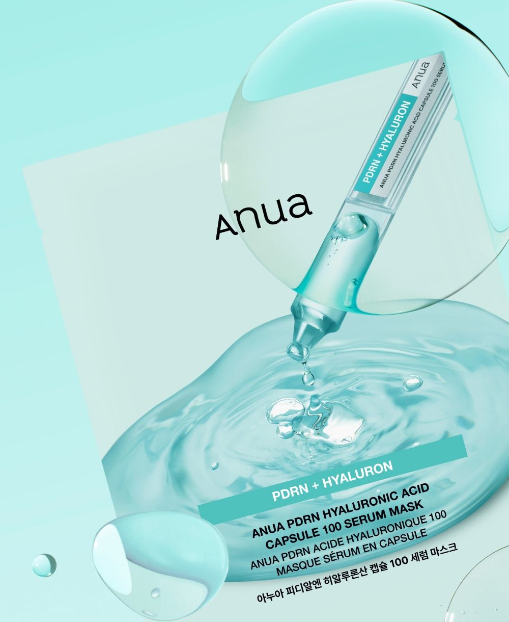 Anua PDRN Hyaluronic Acid Capsule Serum Mask 23ml