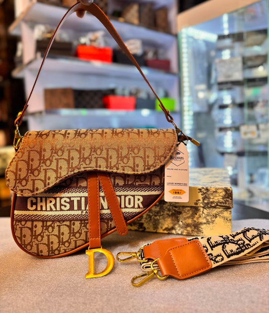Christian Dior Saddle Bag – Signature Luxury with Iconic ‘D’ Charm