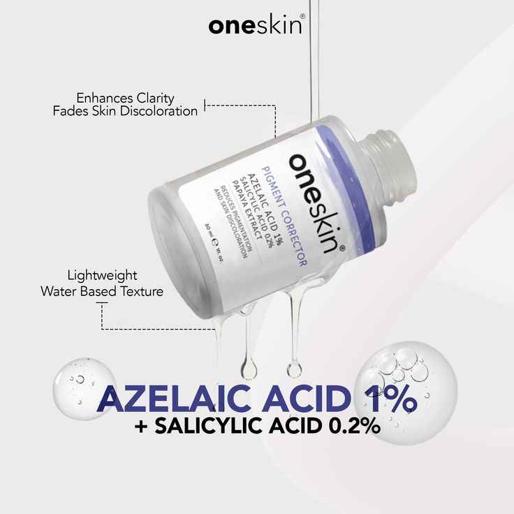 Pigment Corrector Azelaic Acid Salicylic Acid Serum