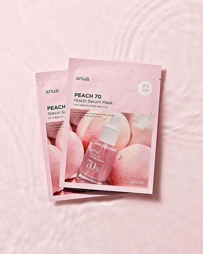 Anua Peach 70 Niacin Brightening Serum Mask