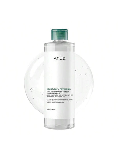Anua Heartleaf & Panthenol Low pH Deep Cleansing Water 500ml