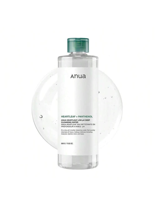 Anua Heartleaf & Panthenol Low pH Deep Cleansing Water 500ml