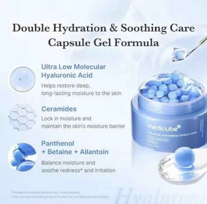 Medicube Hyaluronic Moisturizing Capsule Cream 50ml