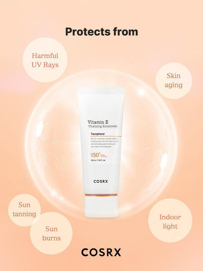 COSRX Vitamin E Vitalizing Sunscreen SPF 50+ 50ml