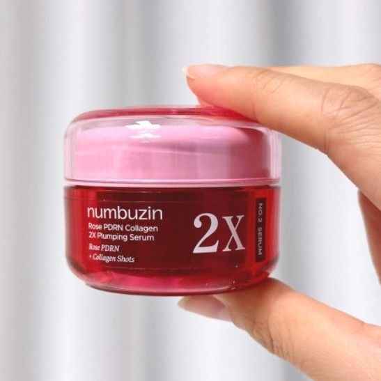 Numbuzin No.2 Rose PDRN Collagen 2X Plumping Serum 30ml