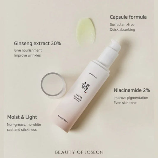 Beauty of Joseon Ginseng Serum - Hydrating Sunscreen with Natural Ginseng Extract