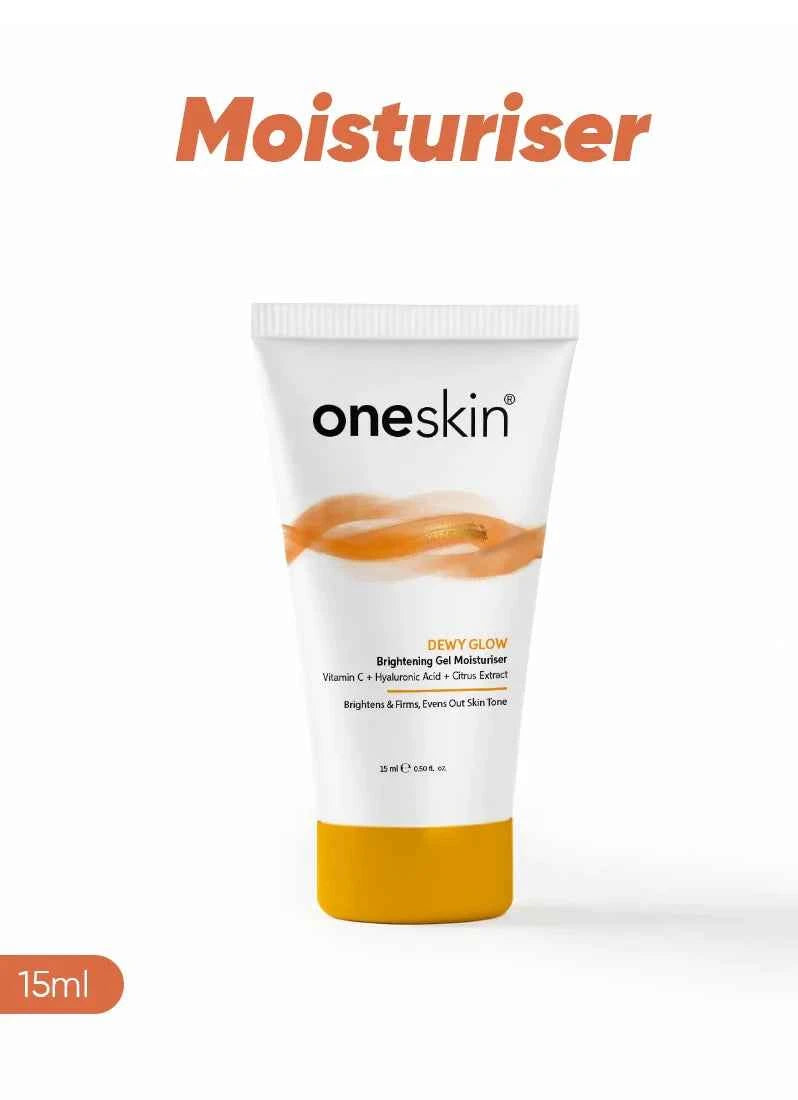 One Skin Dewy Glow Brightening Gel Moisturizer - Travel Size